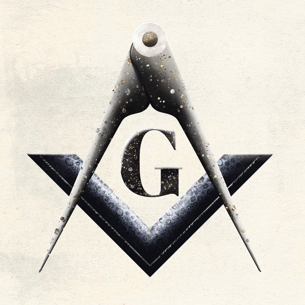 illustration of a Master Mason Symbol